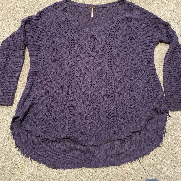 Free people Cross My Heart sweater - Picture 2 of 5